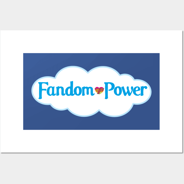 Fandom Power (Care A Lot) Wall Art by Fandom Power Podcast Merch Shop